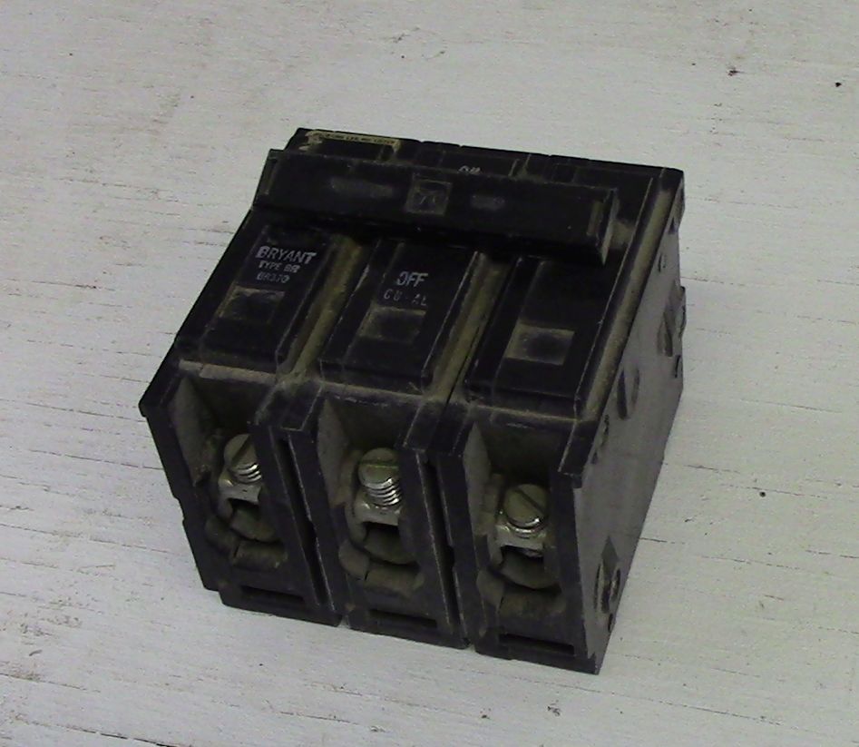 Westinghouse 3 Pole 70 Amp Push-in Breaker