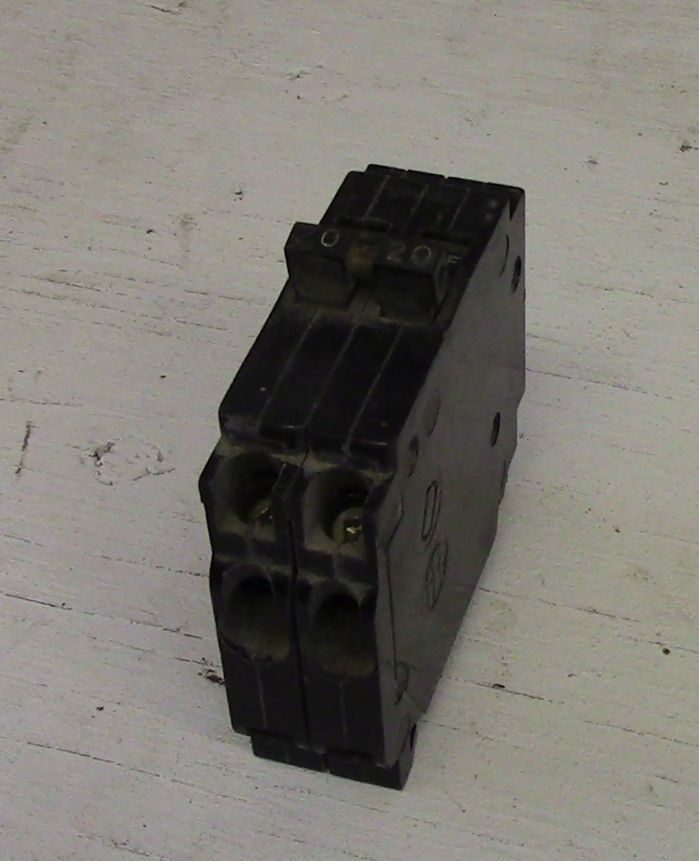 ITE (BlueLine) 2 Pole 20 Amp Push-in Breaker