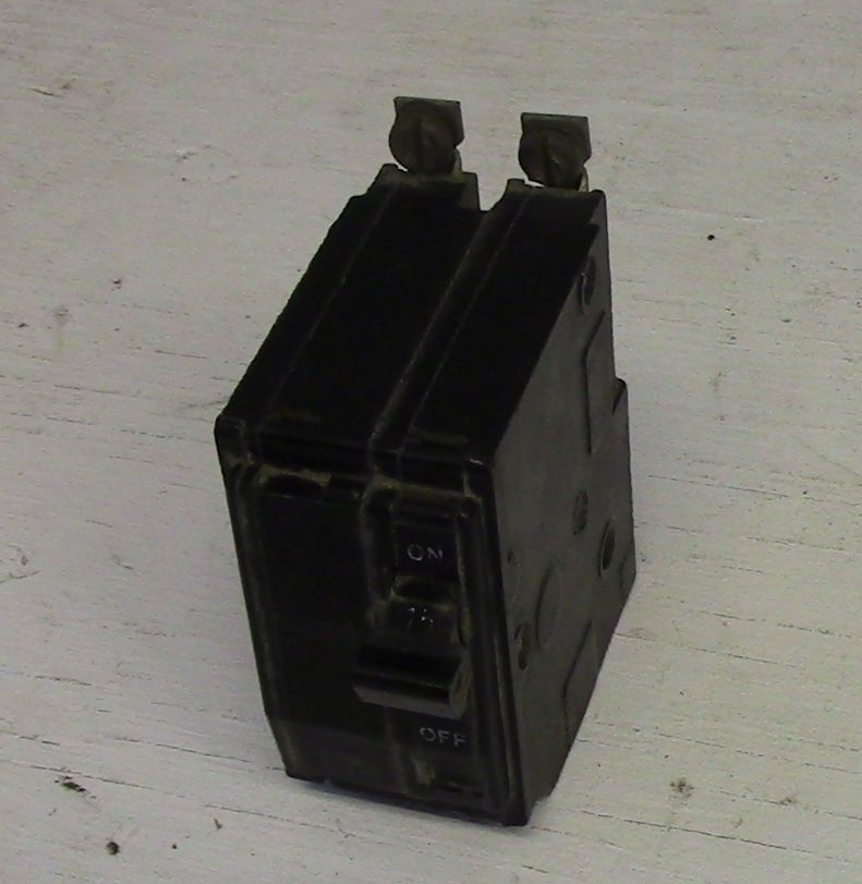 Square D 2 Pole 15 Amp Bolt-on Breaker