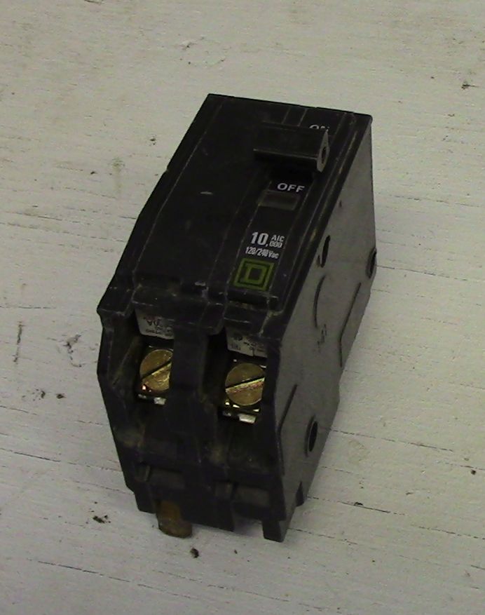 Square D 2 Pole 20 Amp Push-in Breaker