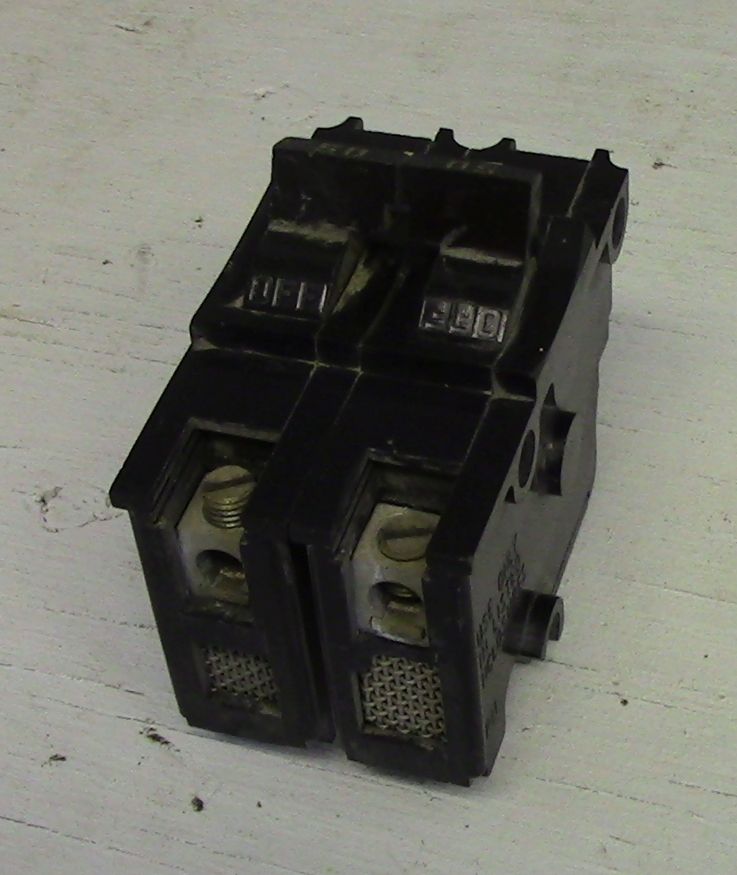 Federal Pioneer 2 Pole 50 Amp Type NA Push-in Breaker