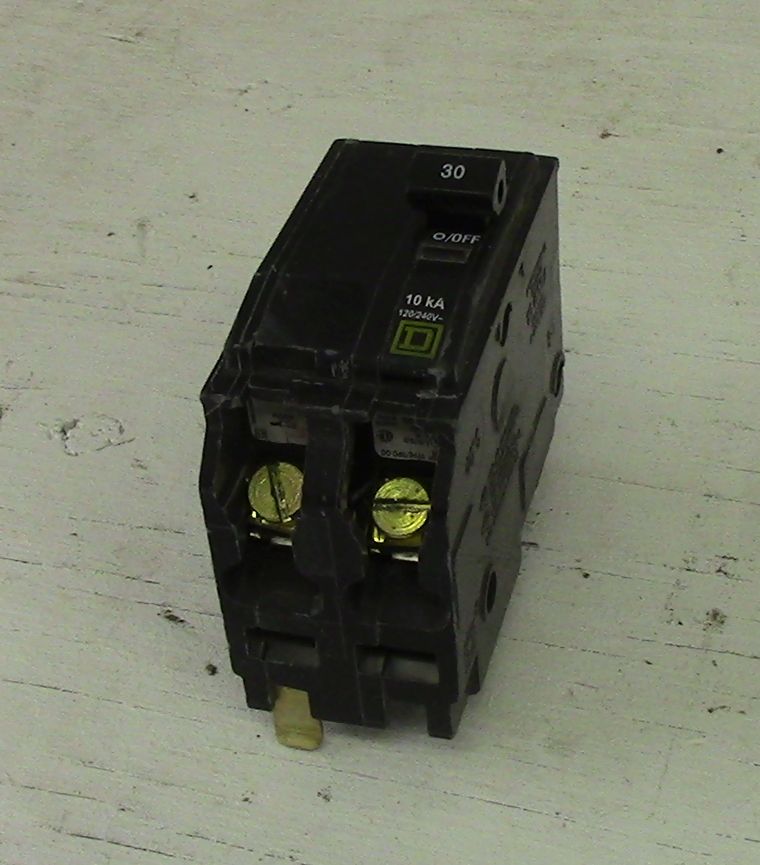 Square D 2 Pole 30 Amp Push-in Breaker