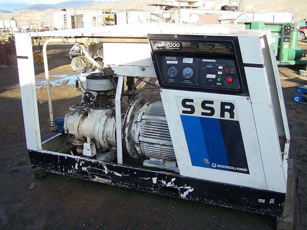 Ingersoll-Rand 300 CFM Electric Air Compressor.