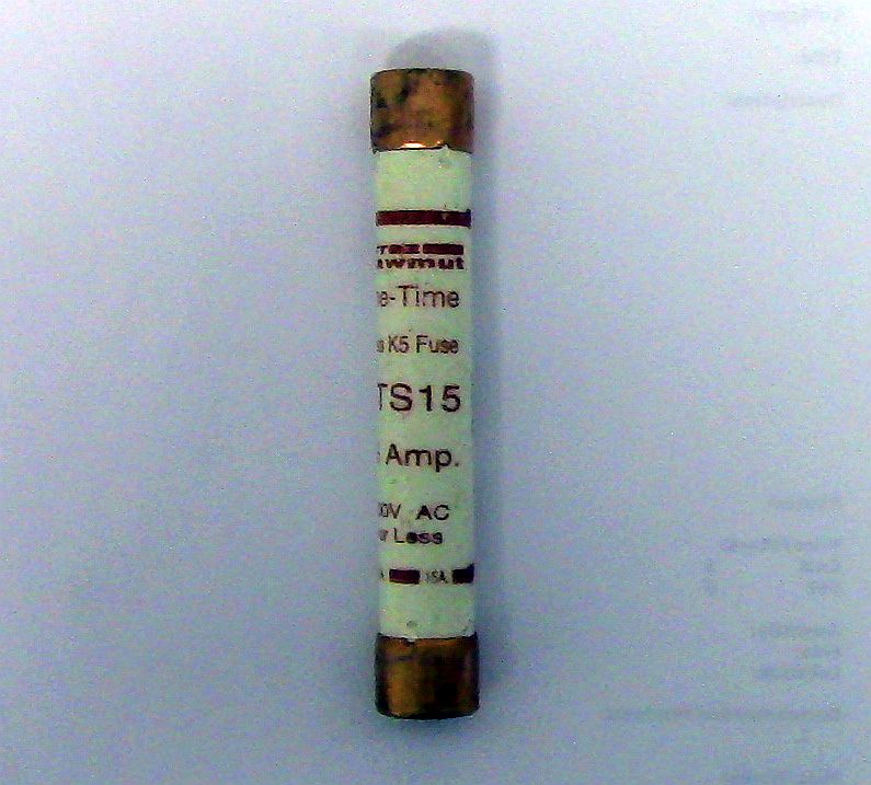 Ferraz Shawmut 15 Amp Class K5 Fuse