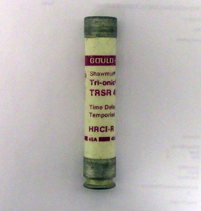 Fusible Gould Tri-Onic de 45 Amp Clase RK5.
