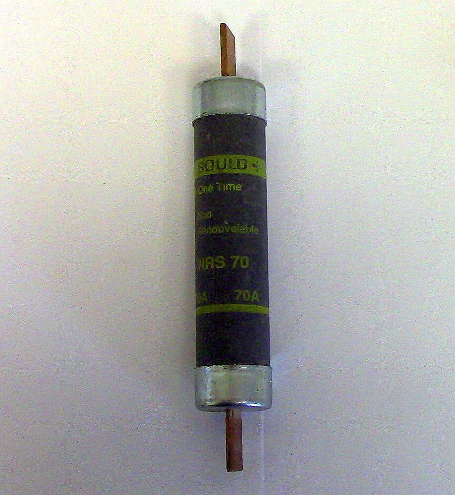 Gould 70 Amp One-Time Fuse