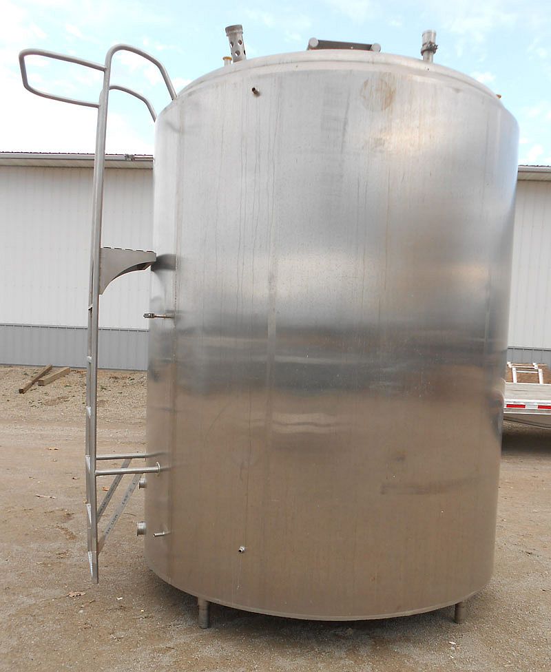 Réservoir de mélange SS de 2000 gallons