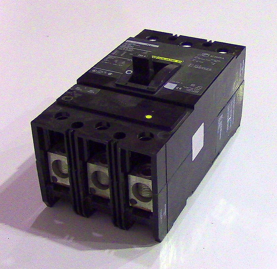 Square D 3 Pole 250 Amp KAL Breaker