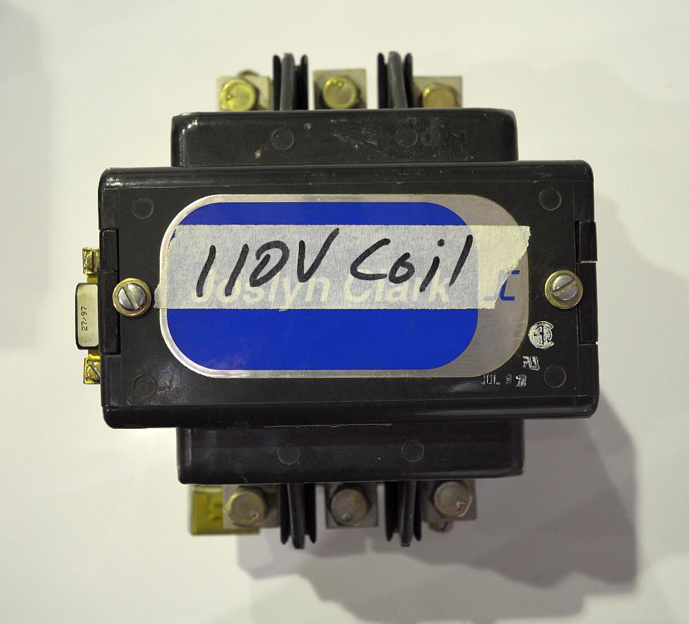 Joslyn Clark 260 Amp DC Drive Contactor With 120 VAC Coil