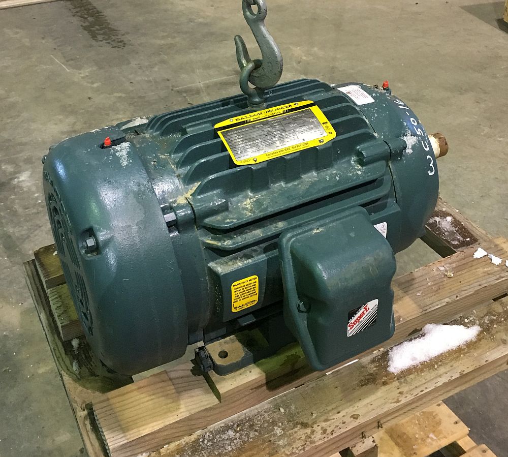 Baldor Reliance TEFC 20 HP Motor