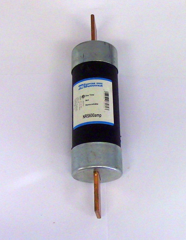 Ferraz One-Time 600 Amp Fuse