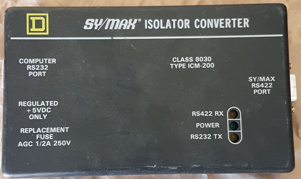 Square D Isolator Convertor ICM 200