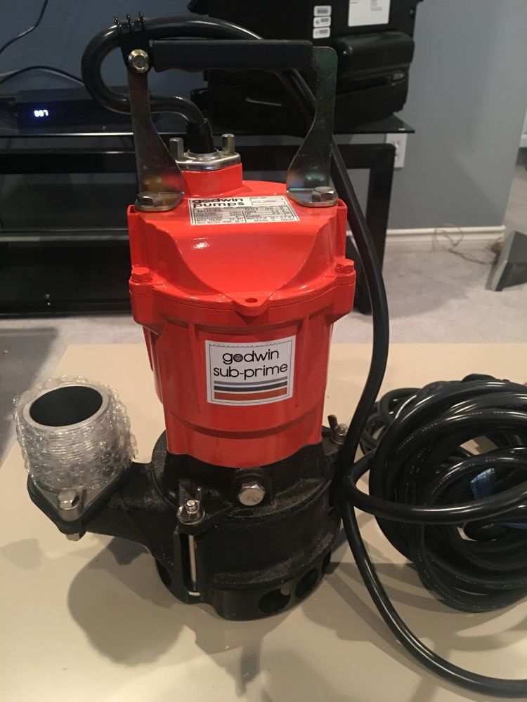 Godwin GST-05-2 Sub-Prime Electric Submersible Trash Pump