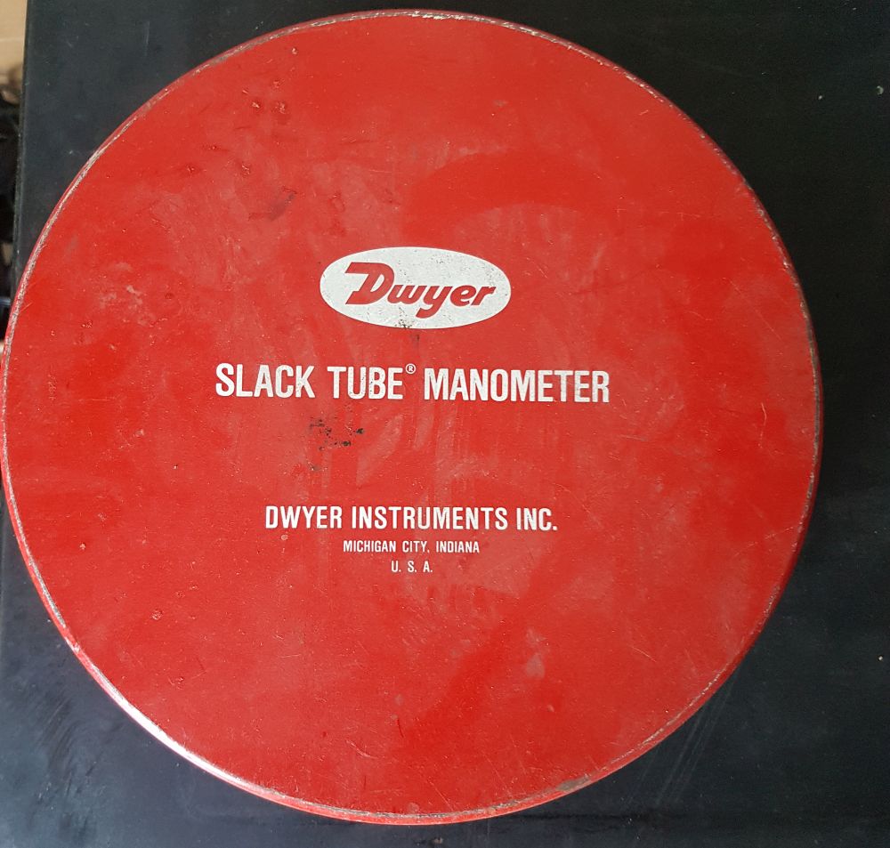 Dwyer Slack Tube Manometer 1211-120