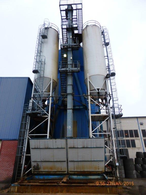 240 Ton Concrete Mixing Tower
