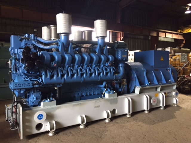 Générateur MTU 2000 kW