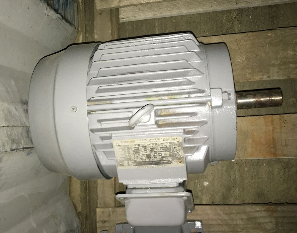 Toshiba Premium Efficiency 5 HP Motor