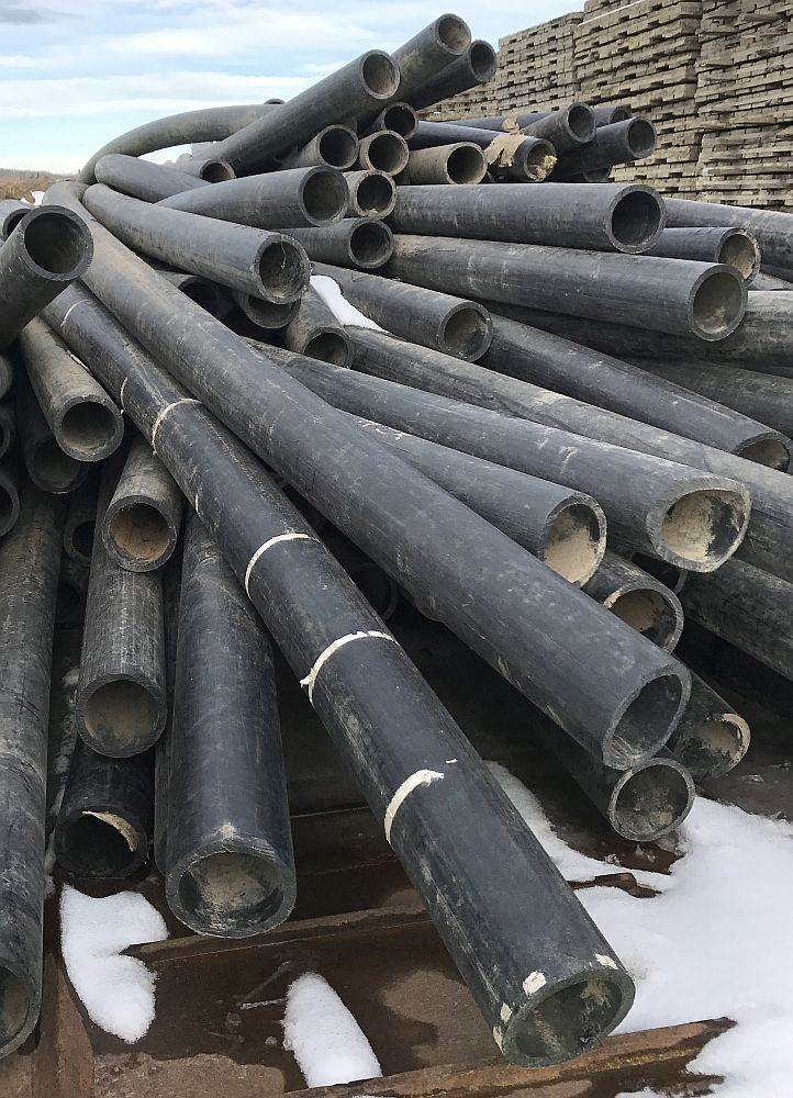W.L. Tuyau en plastique HDPE 6 po (150 mm)