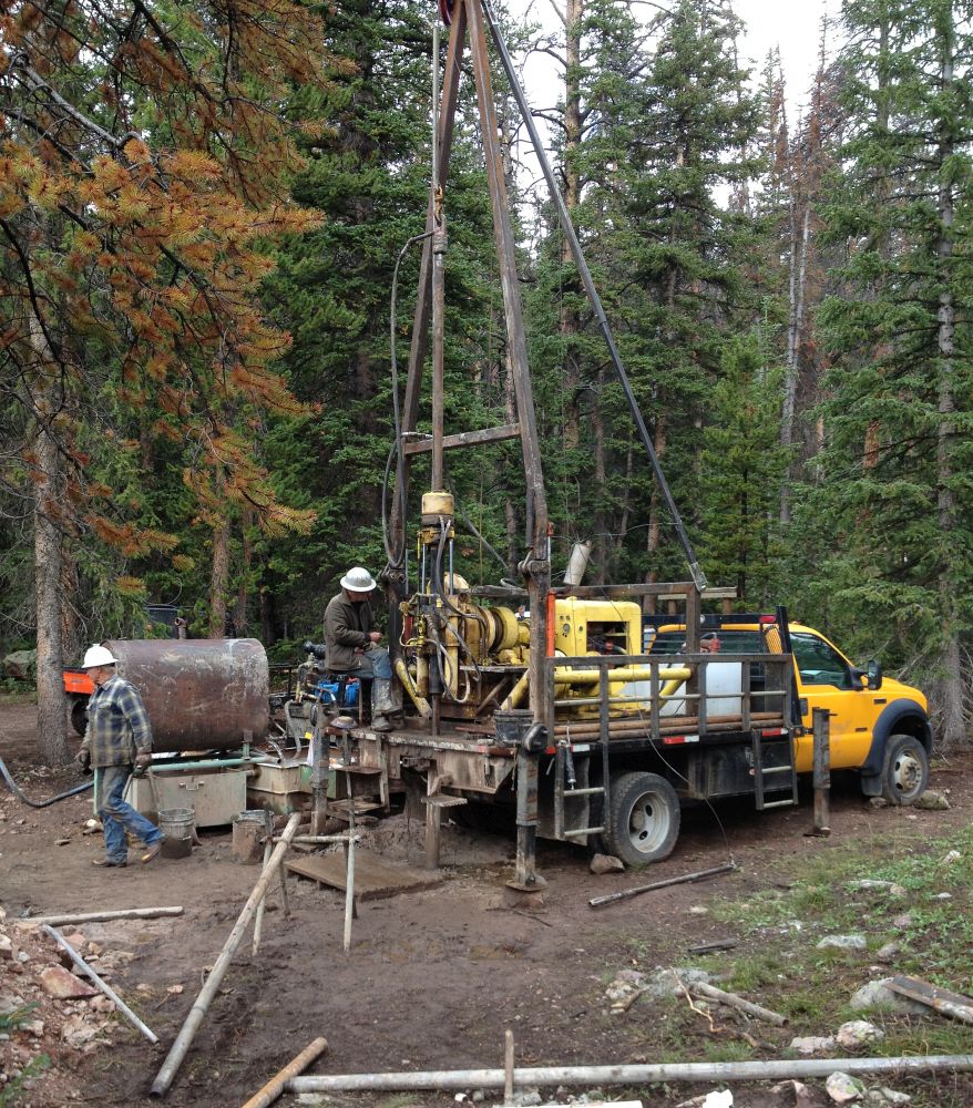 F-550 Truck Mounted Longyear 34 Diamond Core Drill