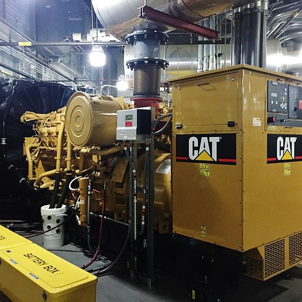 CAT 1250 kW Stationary Engine Generator Assembly