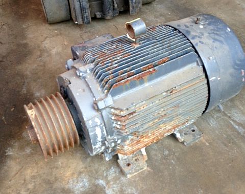 Siemens 125 HP Motor