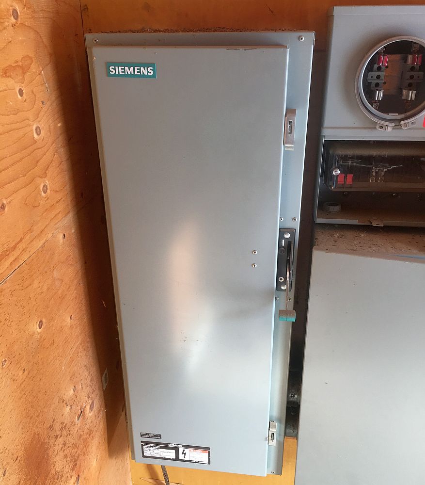 Siemens 600 Amp 240 Volt Fusible Disconnect