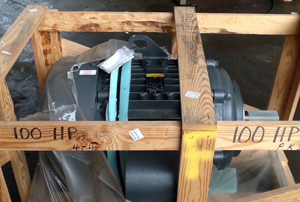 Moteur Baldor 100 CV