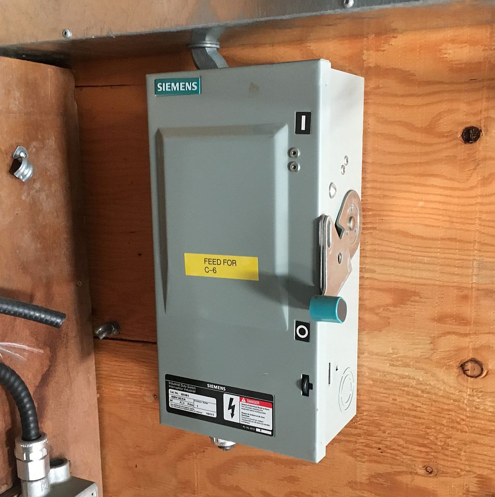 Desconector Fusible Siemens de 30 Amp 600 Volt