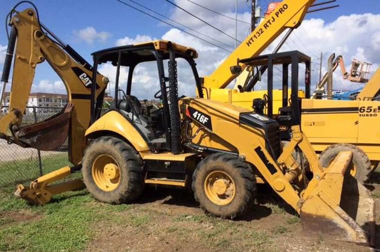 2012 Caterpillar 416F Backhoe