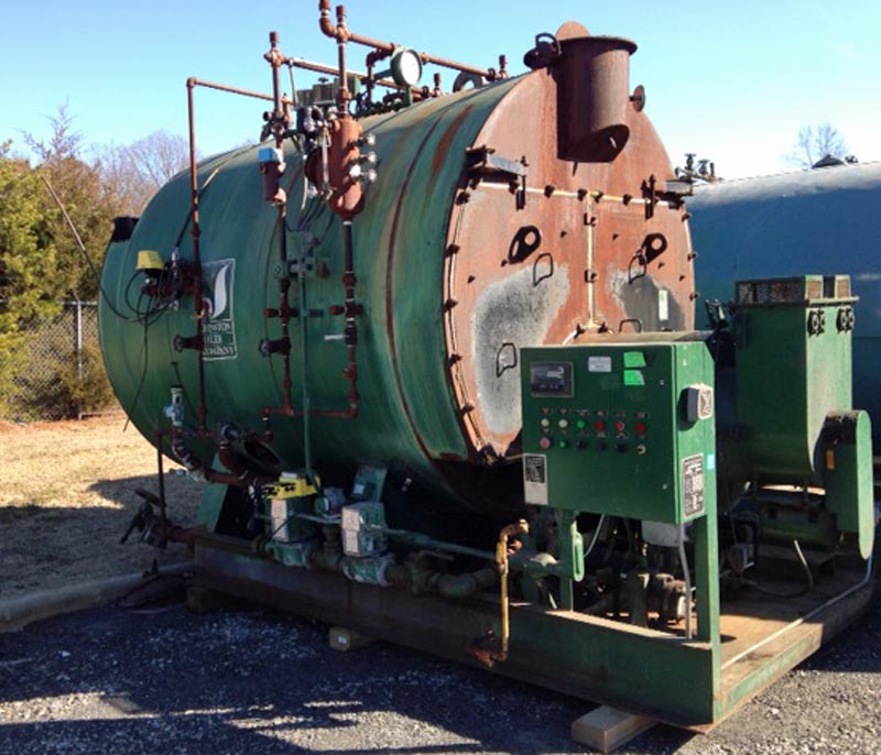 Johnston 200 HP Firetube Boiler