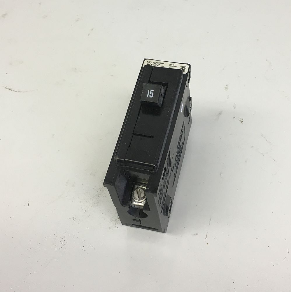 Cutler Hammer 1 Pole 15 Amp Bolt-On Breaker