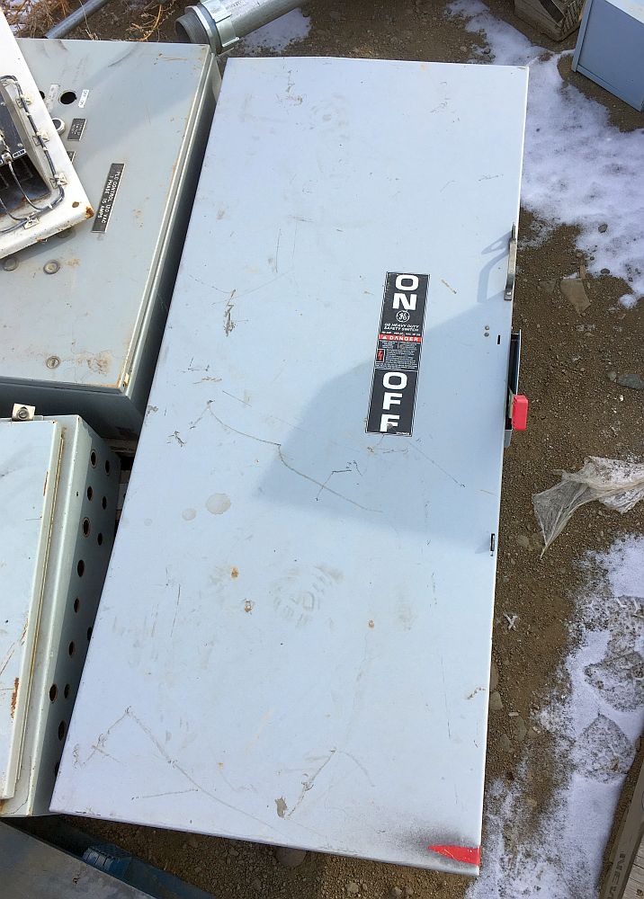 General Electric 400 Amp 600 Volt Fusible Disconnect