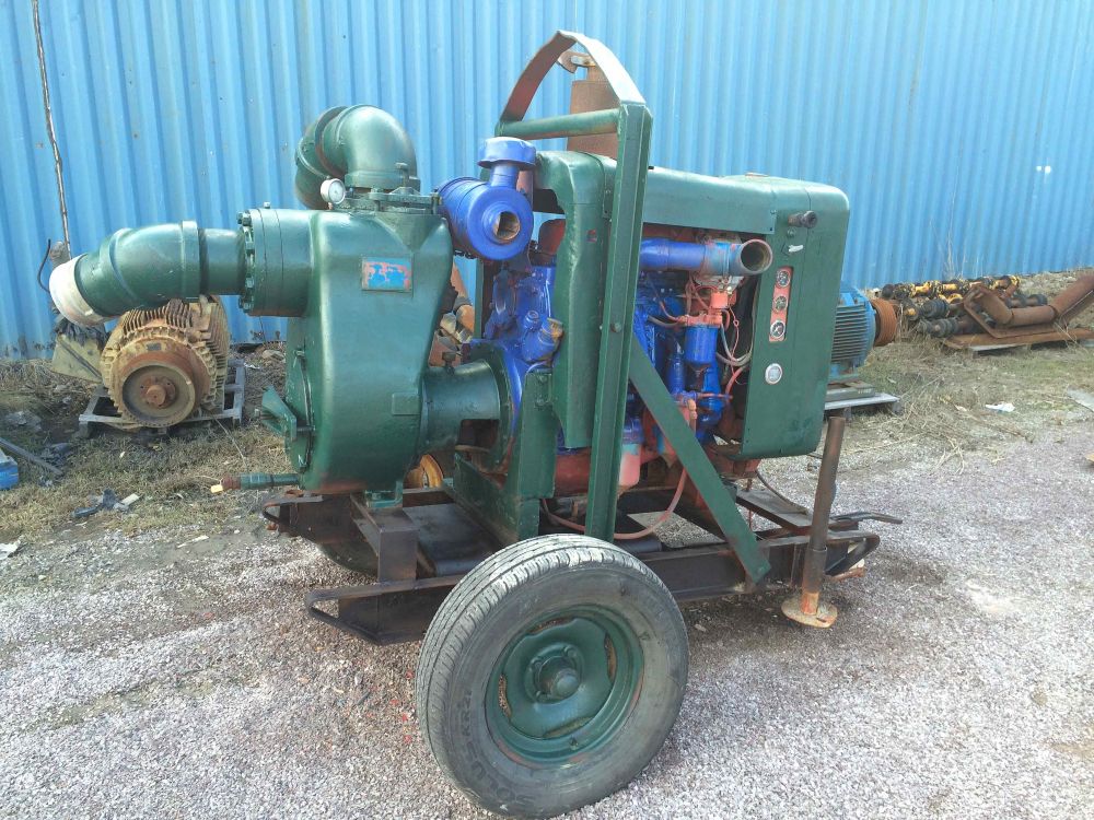 Gorman Rupp 6 in Diesel Trash Pump