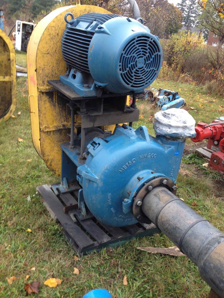 Pompe à lisier Metso HM200