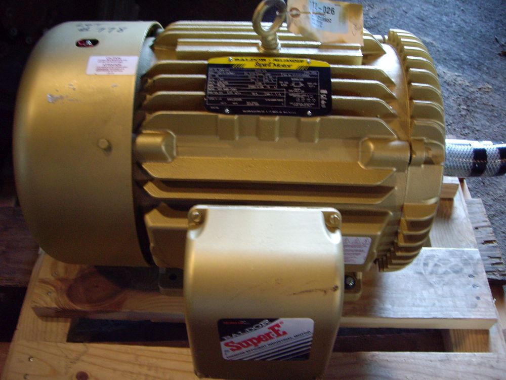 Baldor-Reliance Super E 30 HP Motor
