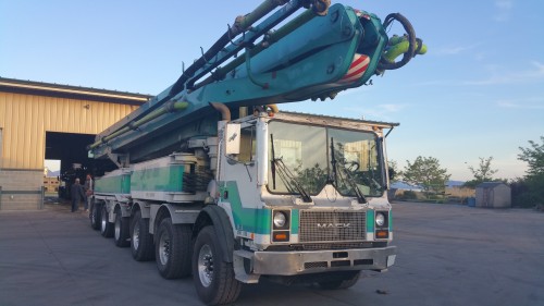 Putzmeister 58 Meter Pump Truck