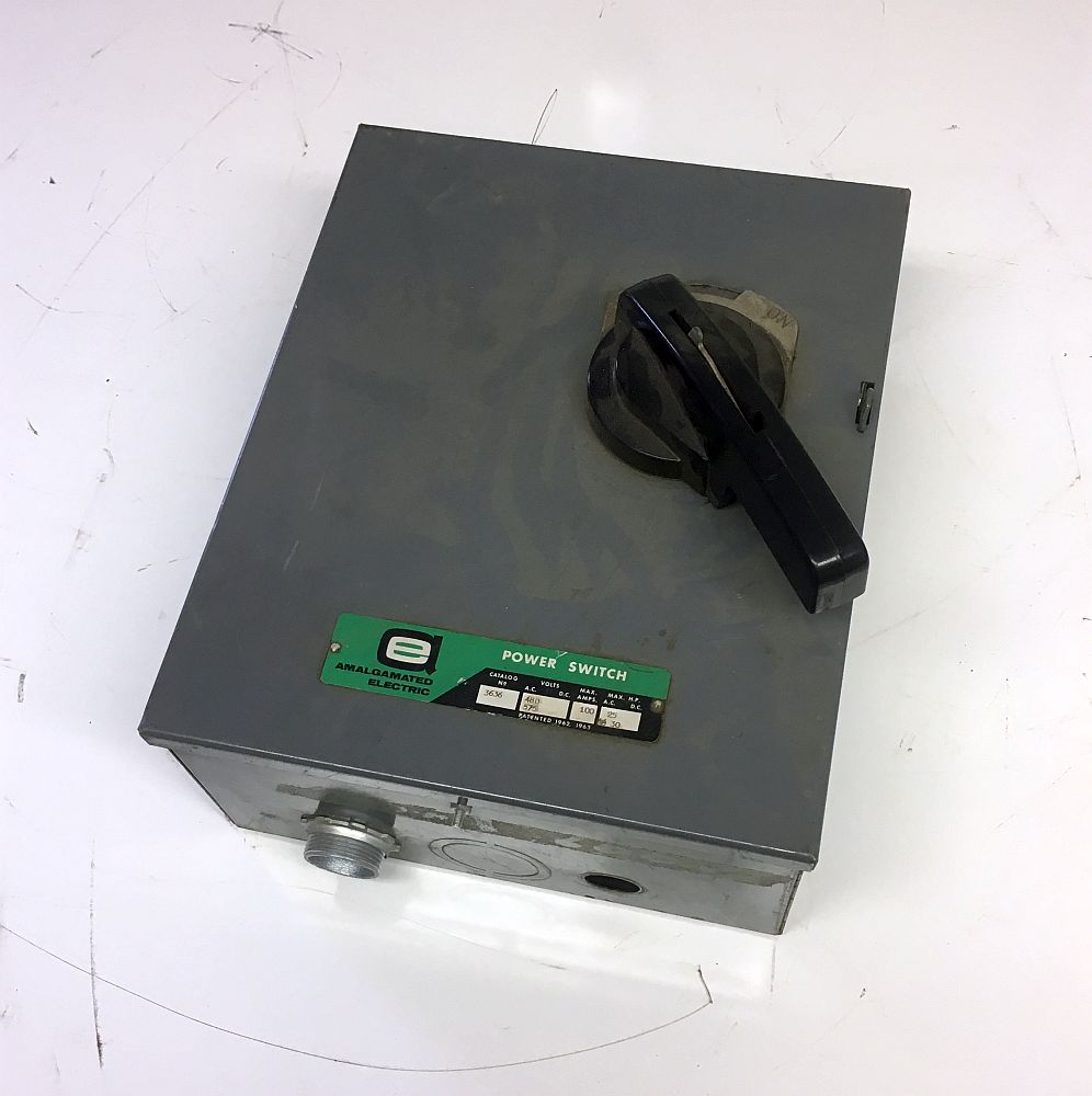 Desconector Fusible Amalgamated Electric de 100 Amp