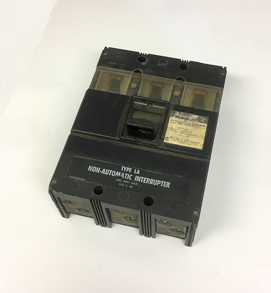 Interruptor Westinghouse de 3 polos 600 amp