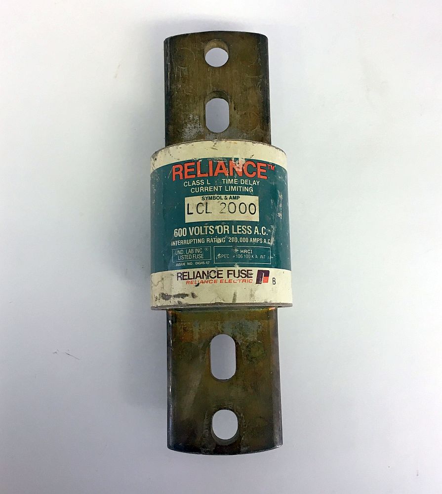 Fusible Reliance classe L 2000 A