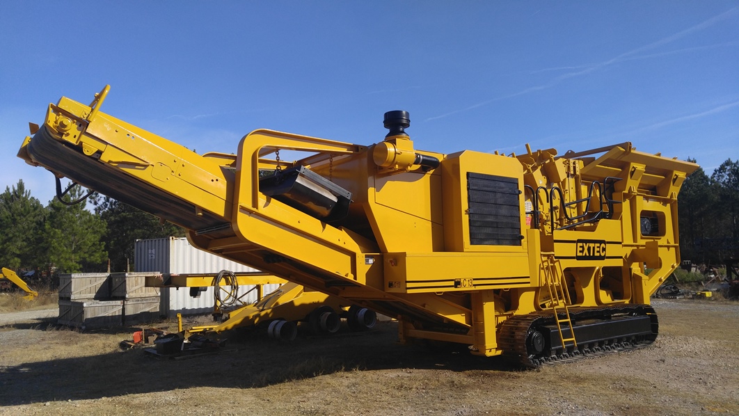 Extec I-C13 Mobile Track Mounted Impact Crushing Plant