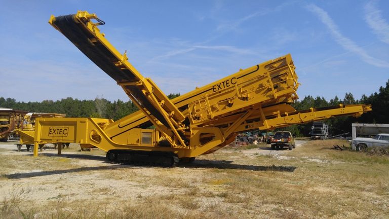 Extec S-5 Mobile Screening Plant