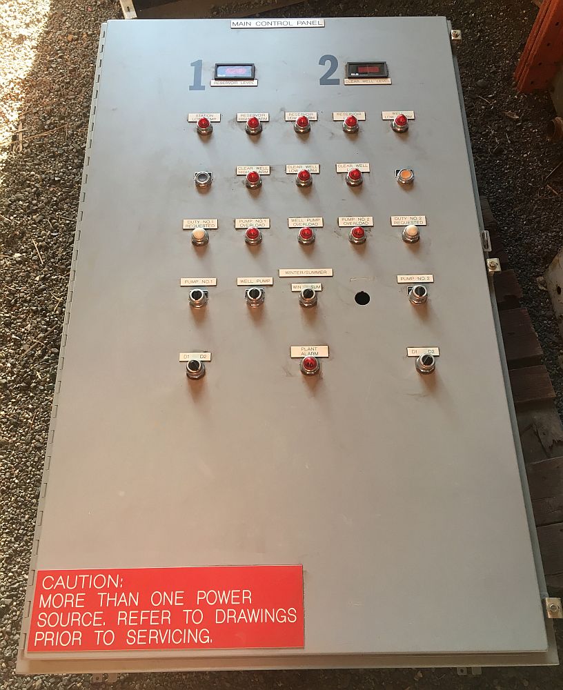 Pump House Main Control Panel