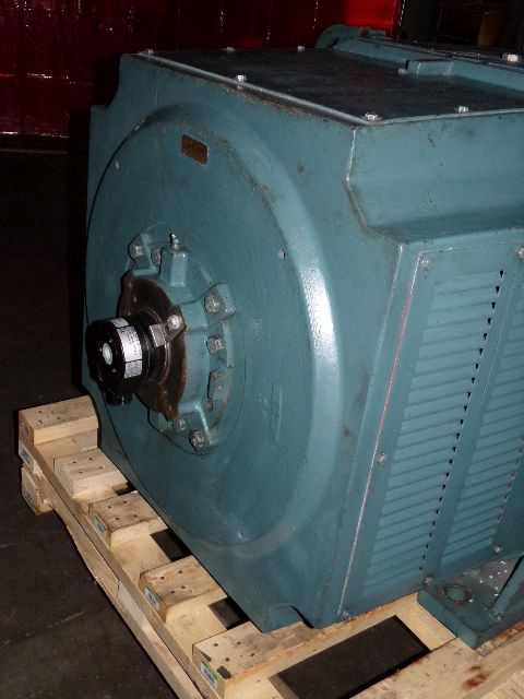 Reliance Electric 700 HP Super RPM D-C Motor with Fan