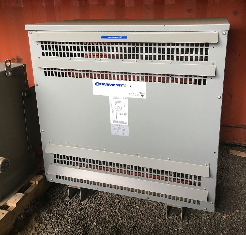 Transformador Delta 112.5 KVA.