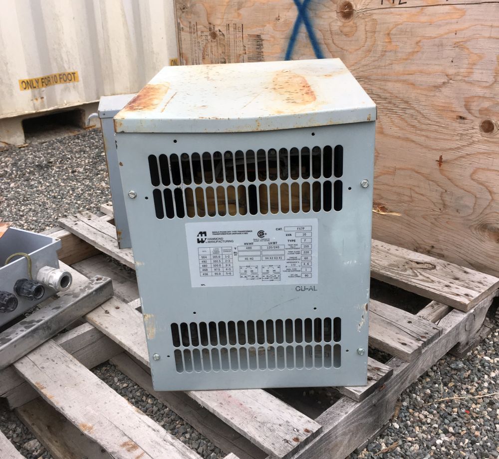 Transformateur monophasé Hammond 10 kVA