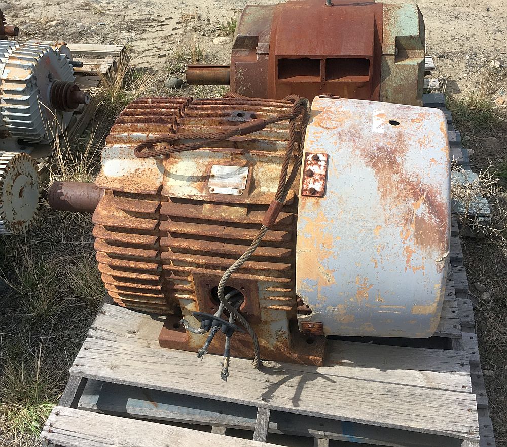 General Electric 100 HP 1200 RPM Motor