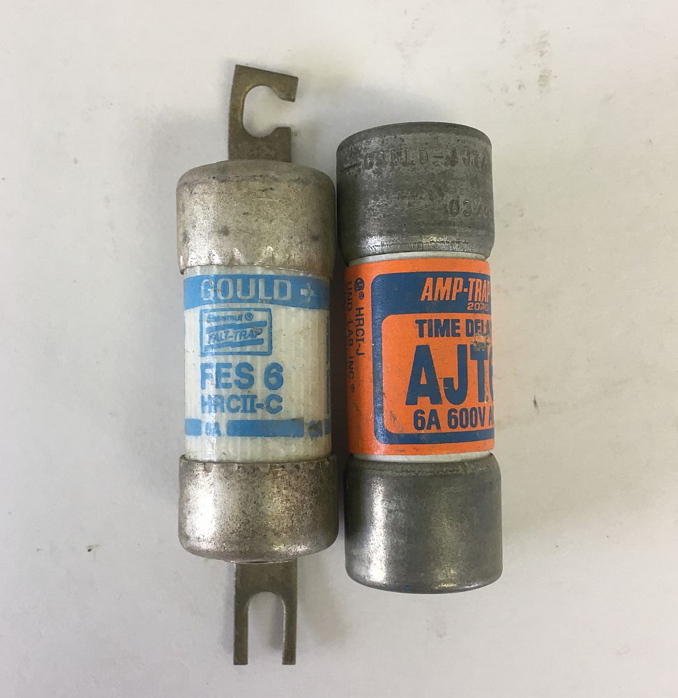 Fusible Gould de 6 amperios