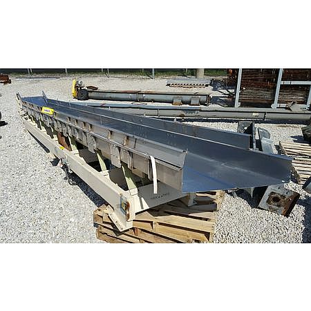 Cardwell 24 in. x 24 ft. SS Vibrating Conveyor