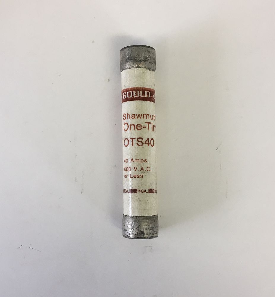 Gould 40 Amp One-Time Fuse
