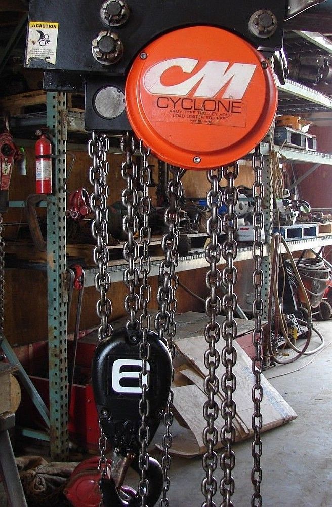 Cyclone 6 Ton Army Hoist